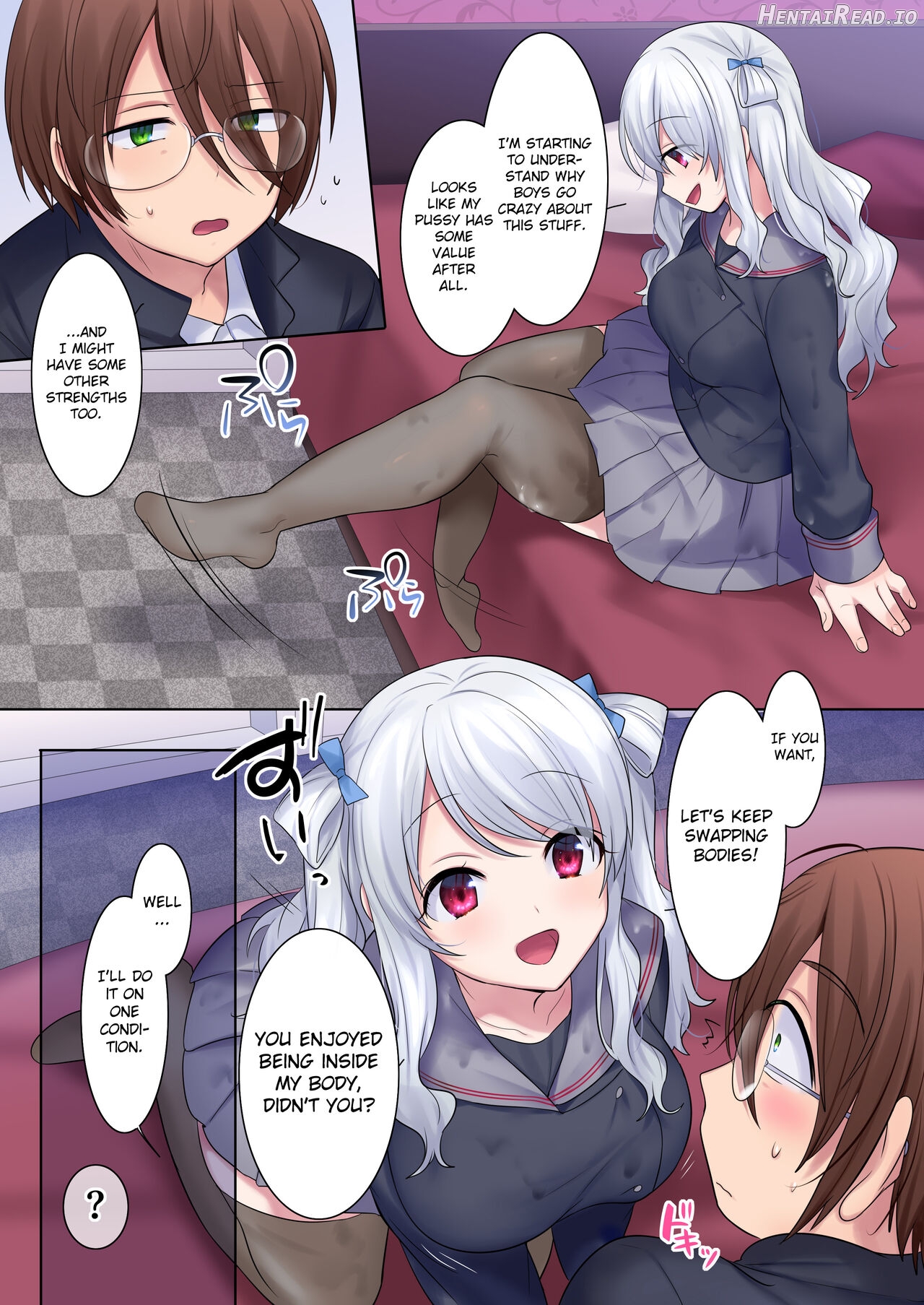 Irekawari Appli - Akogare no Ojou-sama wa Enkouchuu! Chapter 1 - page 32