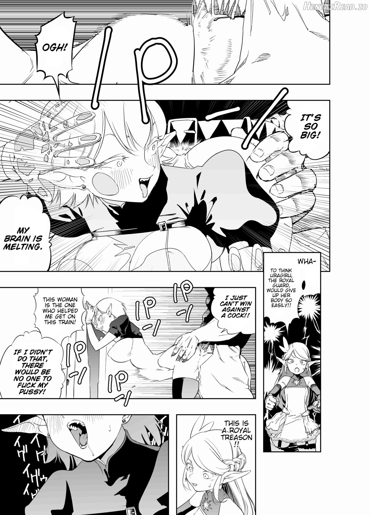 Royal Omanko Tanetsuke EX Press - Royal Pussy Impregnation Express Chapter 1 - page 10