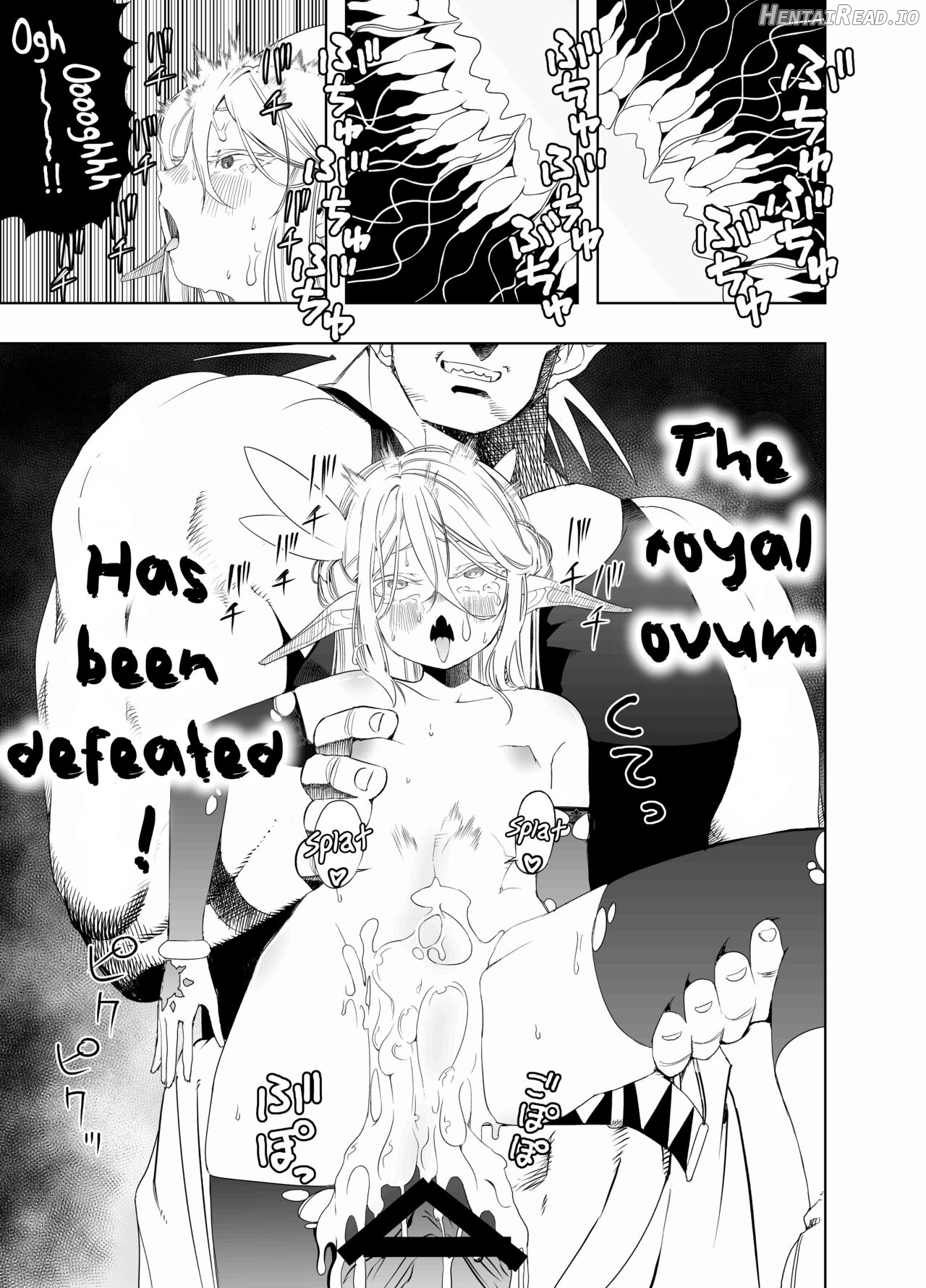 Royal Omanko Tanetsuke EX Press - Royal Pussy Impregnation Express Chapter 1 - page 38