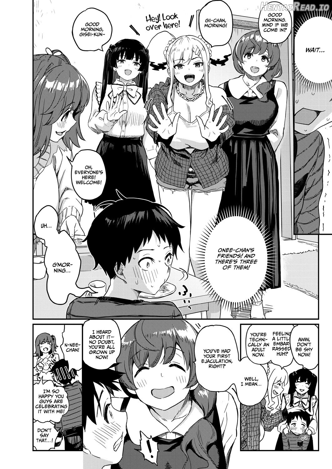 Nanka Nee-chan-tachi ga Fudeoroshi Matsuri Toka Ii Dashita Chapter 1 - page 4