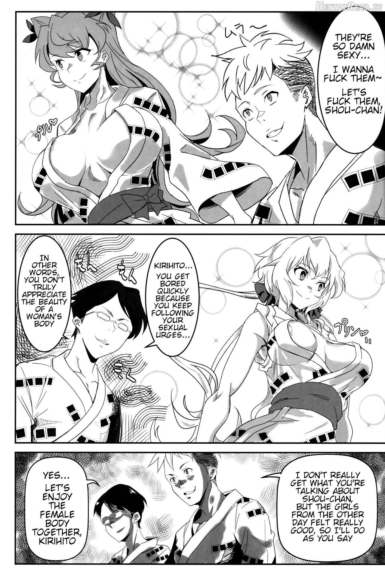 Bakunyuu Yukata Yureyure Onsen Takkyuu Memoria Chapter 1 - page 4