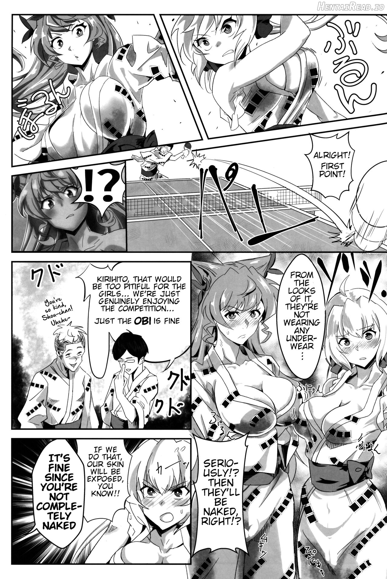 Bakunyuu Yukata Yureyure Onsen Takkyuu Memoria Chapter 1 - page 6