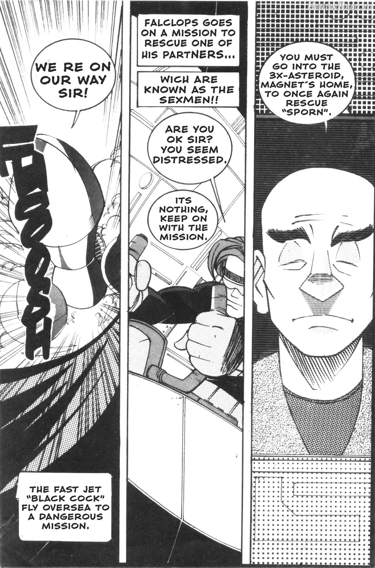 SEX-MEN Hentai Chapter 1 - page 4