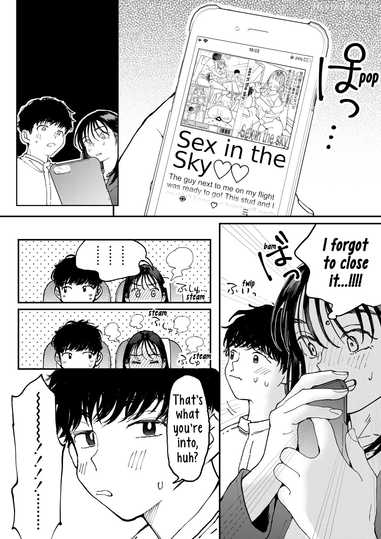 Muramura OL-san wa Hikouki no Naka demo Seiyoku o Mitashitai Chapter 1 - page 11