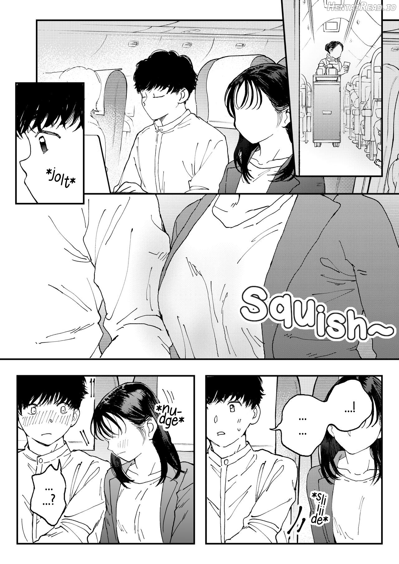 Muramura OL-san wa Hikouki no Naka demo Seiyoku o Mitashitai Chapter 1 - page 13