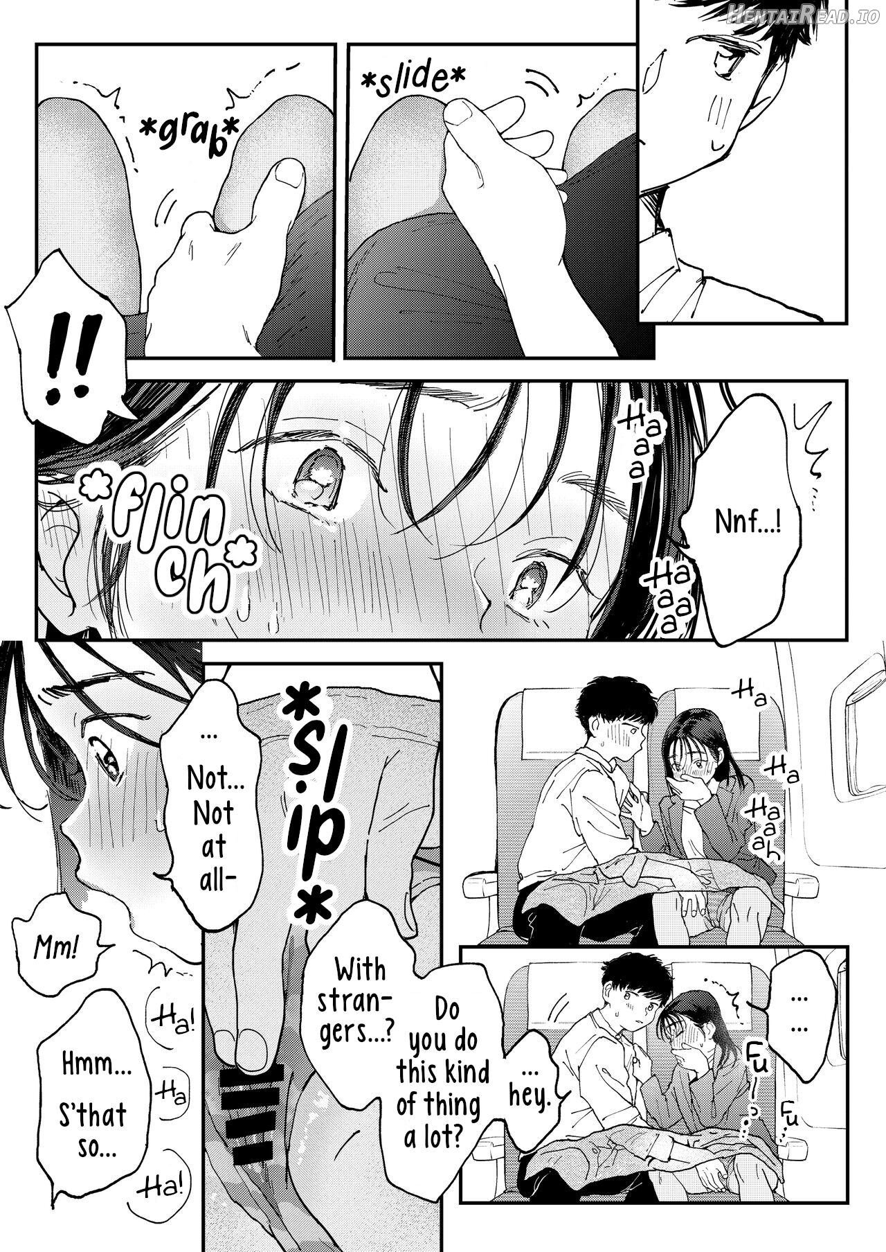 Muramura OL-san wa Hikouki no Naka demo Seiyoku o Mitashitai Chapter 1 - page 20