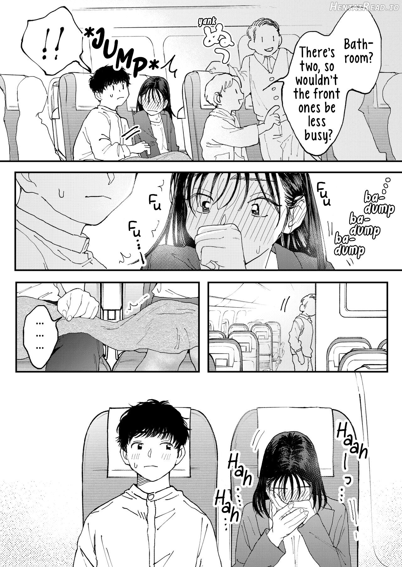 Muramura OL-san wa Hikouki no Naka demo Seiyoku o Mitashitai Chapter 1 - page 23