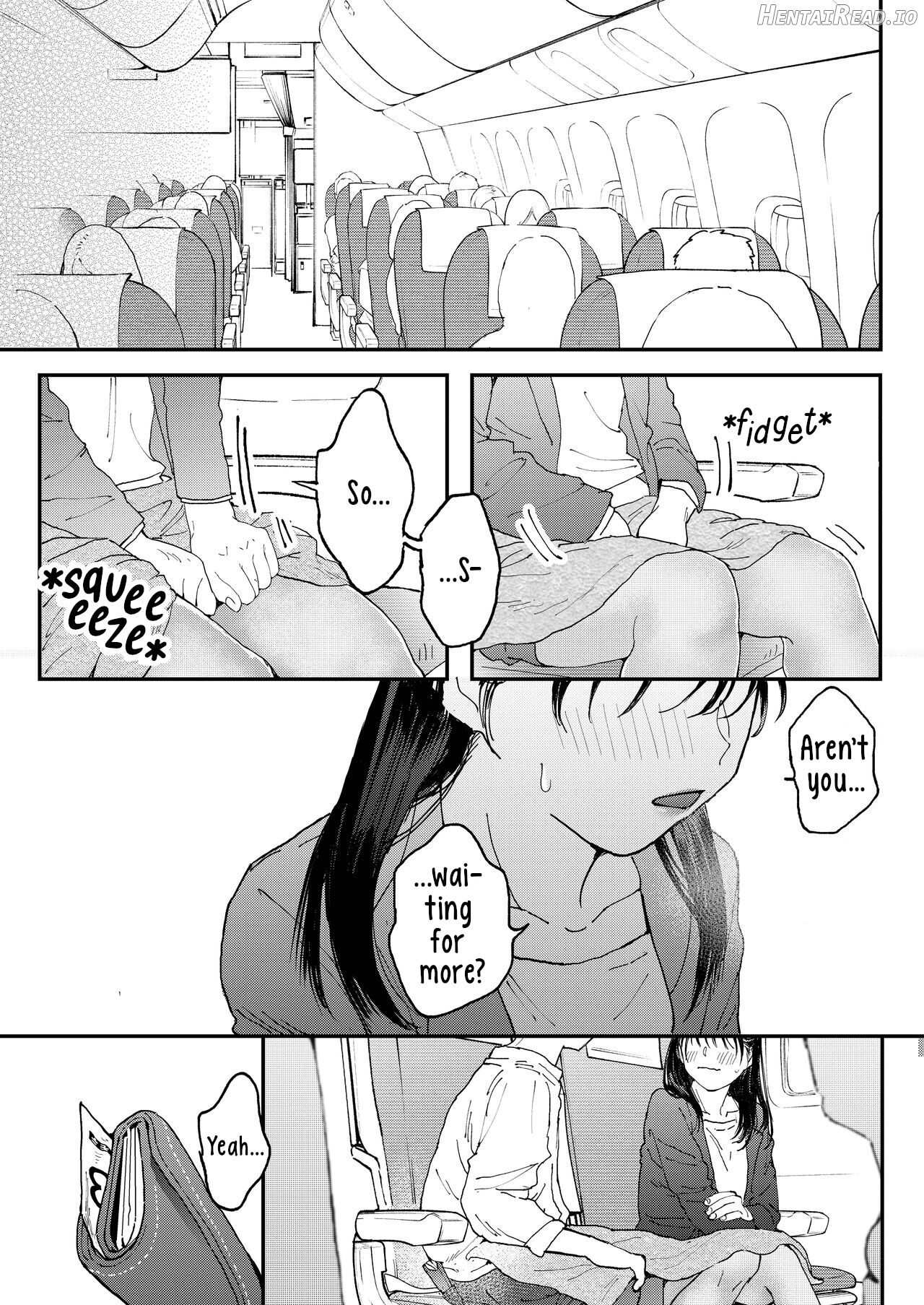 Muramura OL-san wa Hikouki no Naka demo Seiyoku o Mitashitai Chapter 1 - page 24