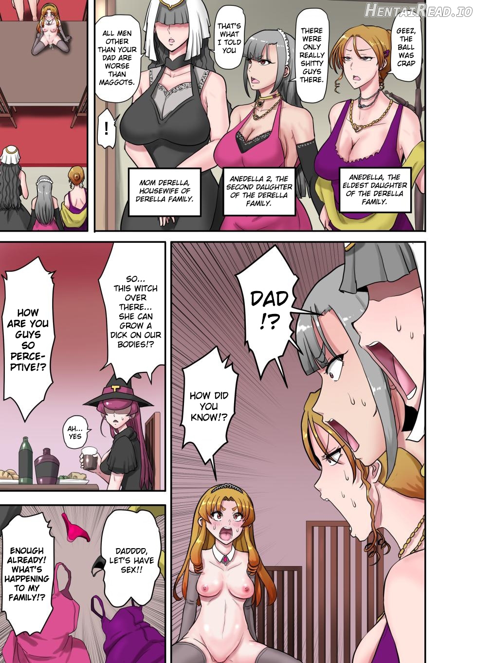 Nyotaika Douwa Papaderella ~ Papa Suki Musume wa Nyotaika Papa o Haramasetai Chapter 1 - page 32