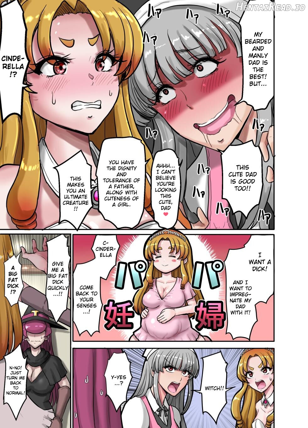 Nyotaika Douwa Papaderella ~ Papa Suki Musume wa Nyotaika Papa o Haramasetai Chapter 1 - page 6
