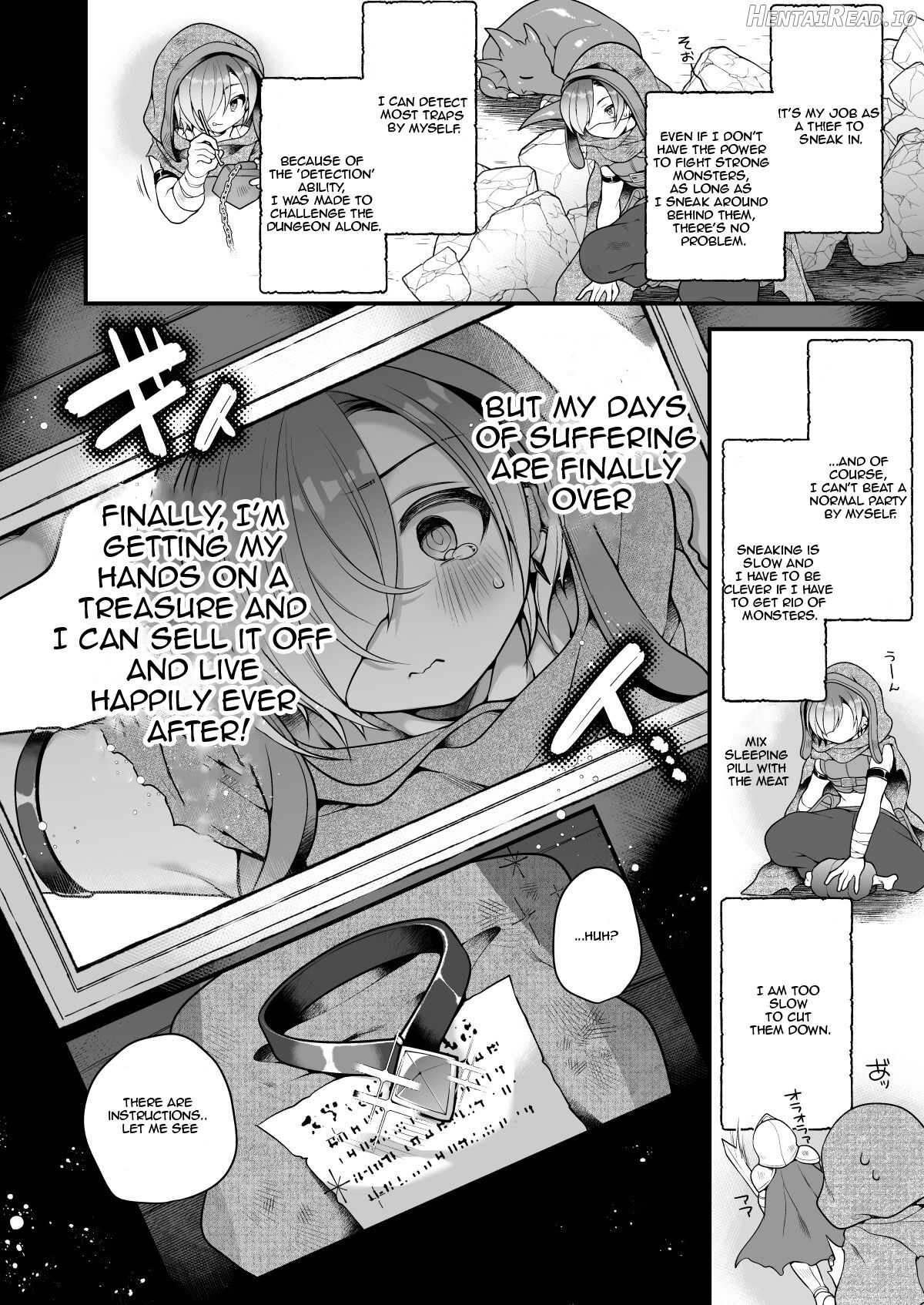 I, an Adventurer ran out of food in the dungeon, so I turned into a Succubus. Chapter 1 - page 5