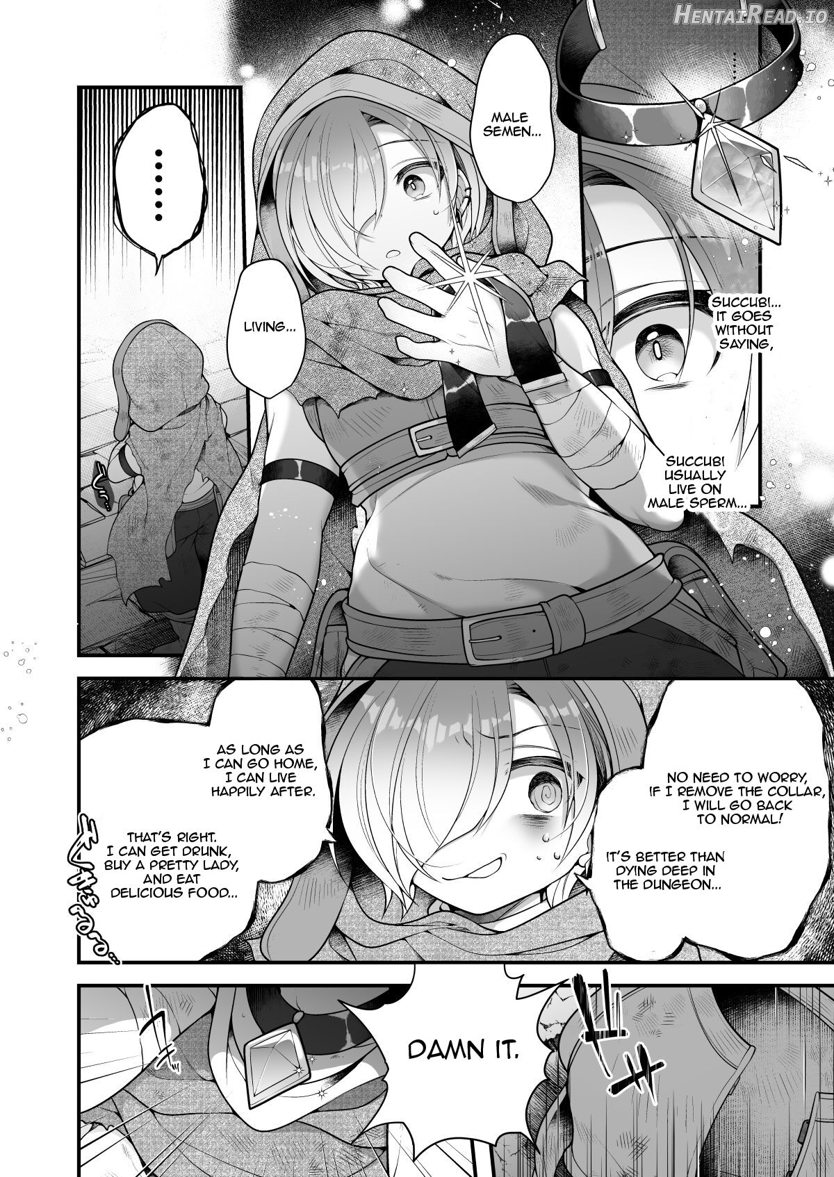 I, an Adventurer ran out of food in the dungeon, so I turned into a Succubus. Chapter 1 - page 7