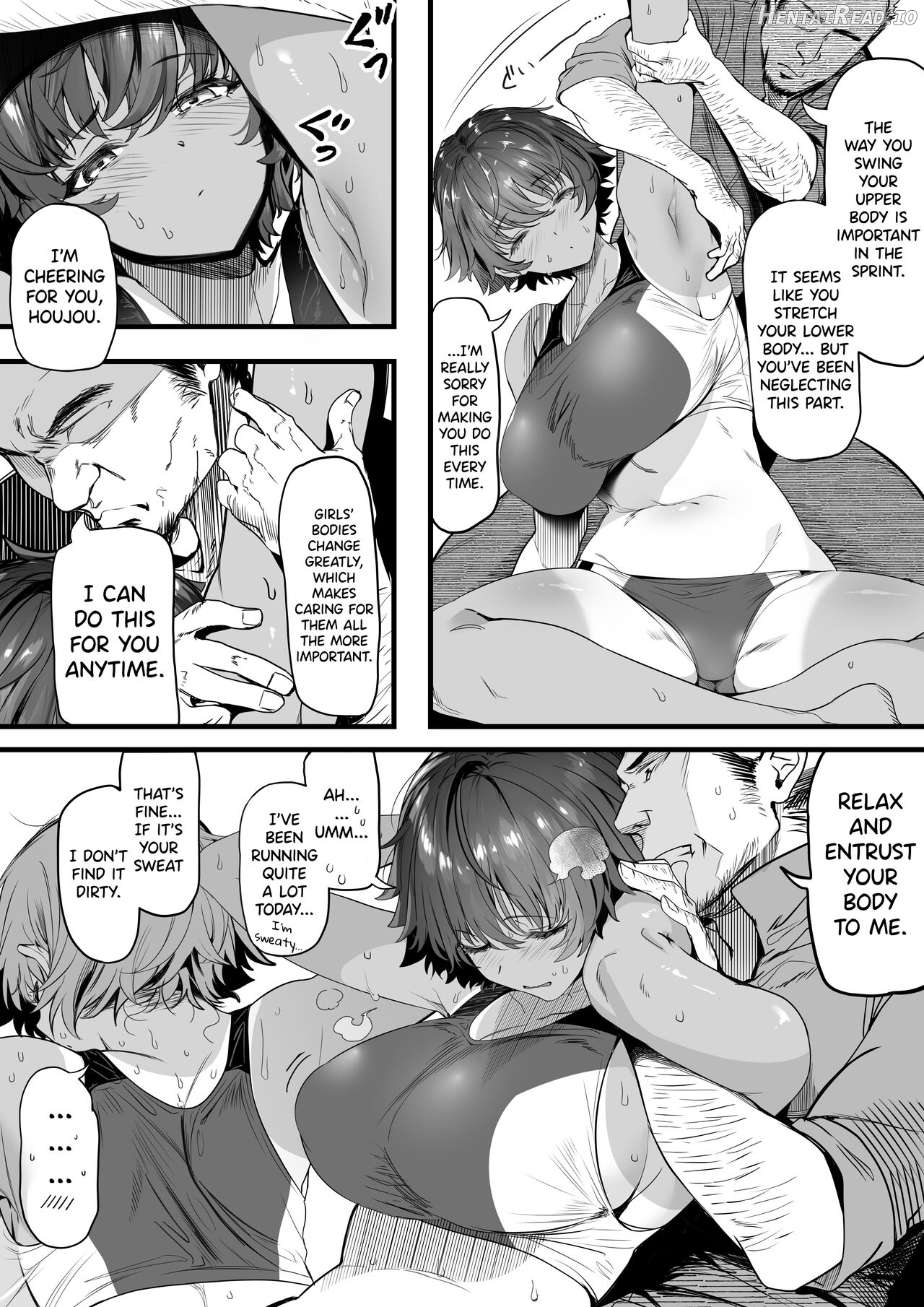 Rikujoubu no Bokukko Doukyuusei ga Chuunen Komon ni Mesu ni Sareru Ichibu Shijuu Chapter 1 - page 9