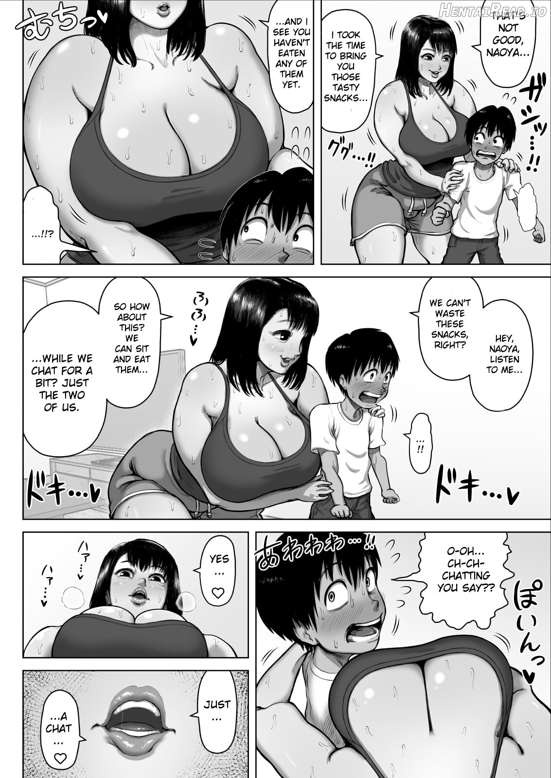 Tomodachi no Mama ga Bakunyuu sugite... Chapter 1 - page 8
