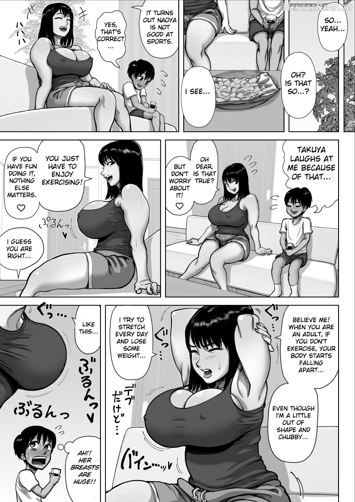 Tomodachi no Mama ga Bakunyuu sugite... Chapter 1 - page 9