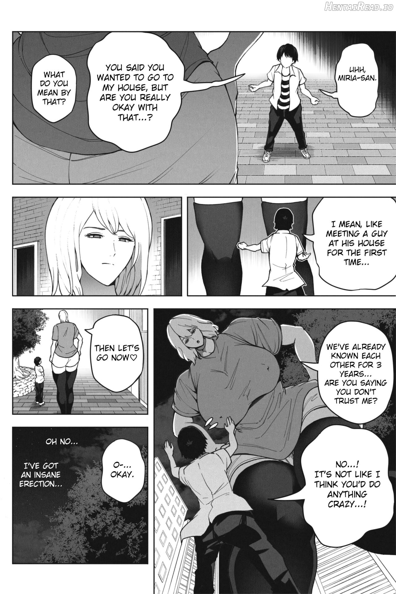 同級生と再開したら超巨体に成長してた話 Hentai Chapter 1 - page 4