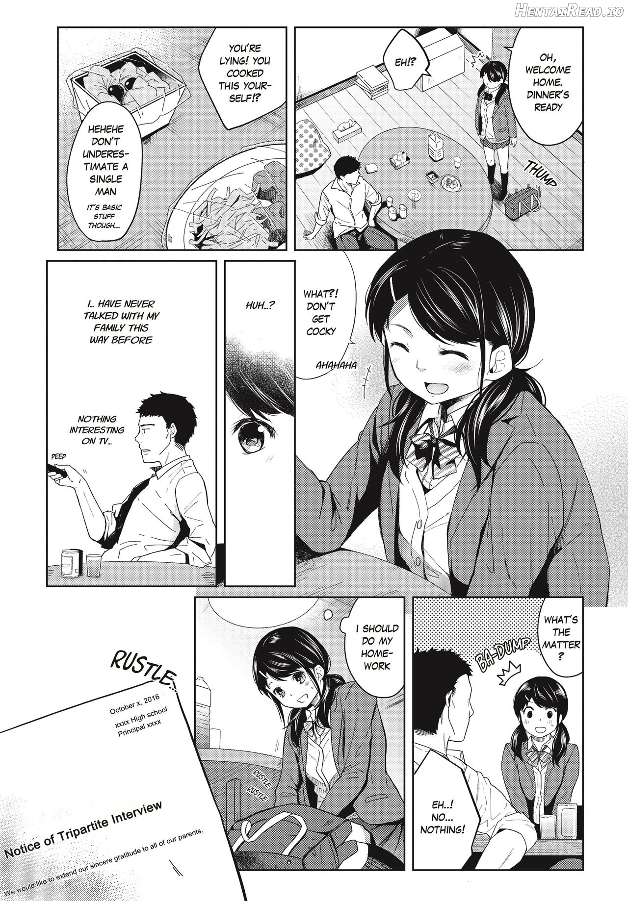 1 Room Apartment + Highschool Girl Suddenly Living Together? Close Contact!? First Sex!!? Ch. 1-13 Chapter 1-2 - page 30