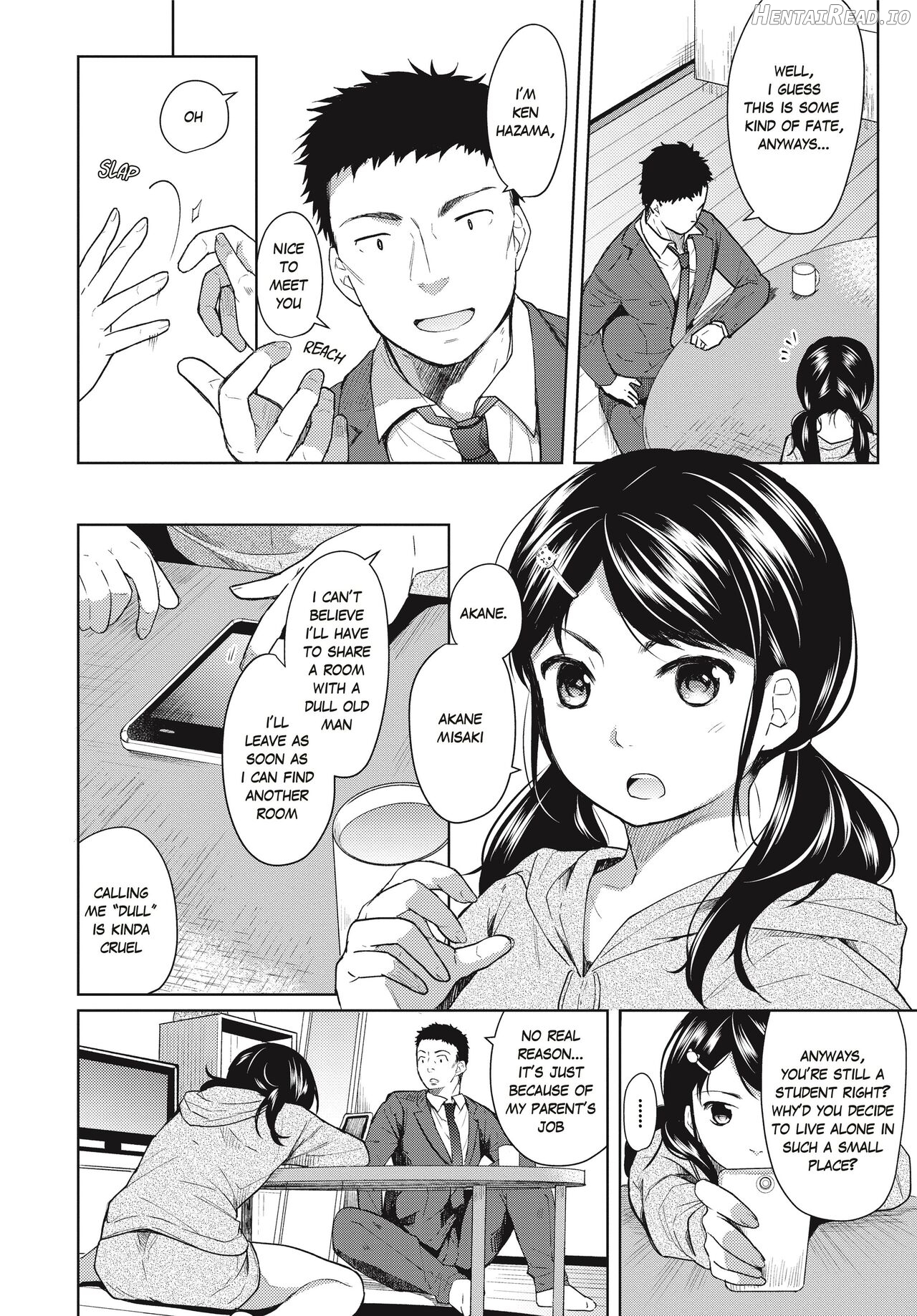 1 Room Apartment + Highschool Girl Suddenly Living Together? Close Contact!? First Sex!!? Ch. 1-13 Chapter 1-2 - page 5