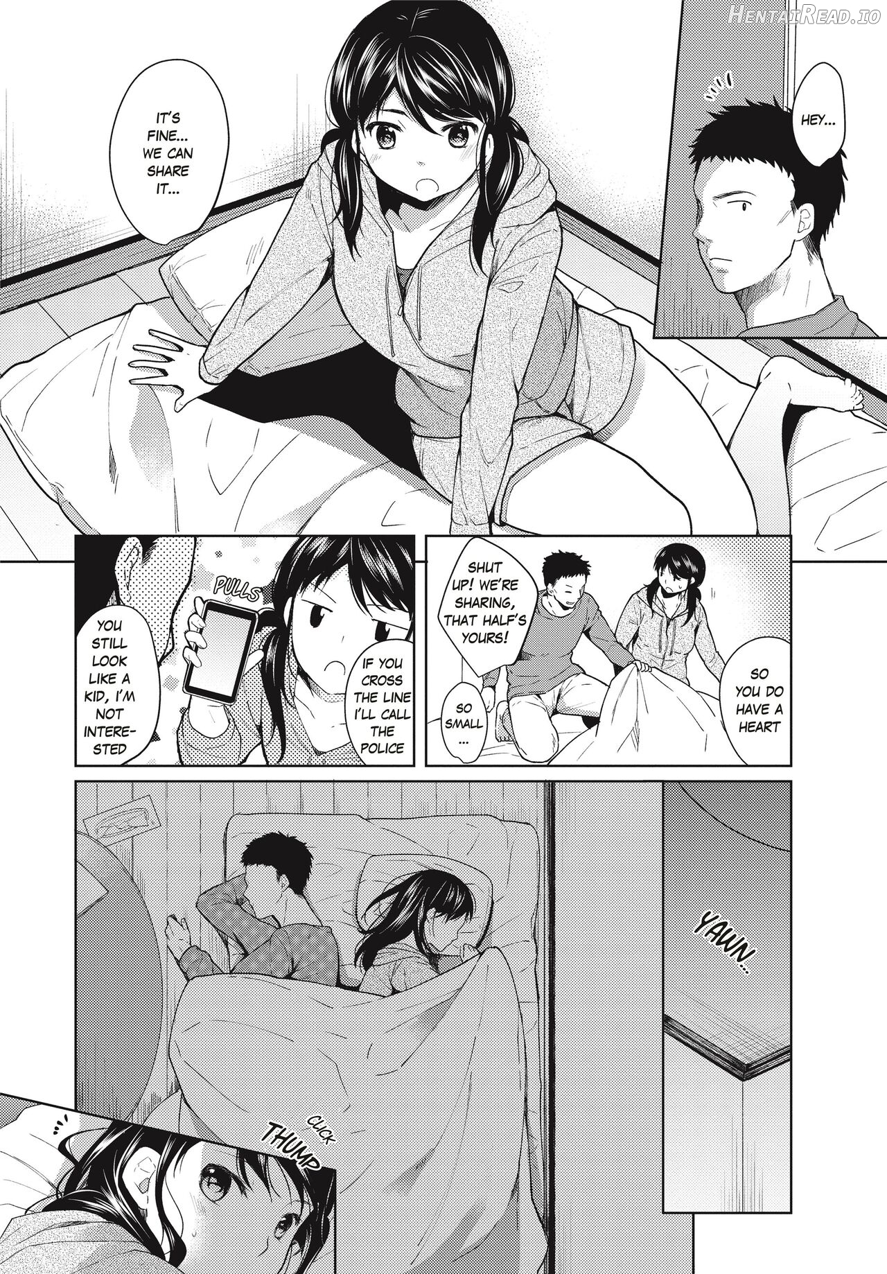 1 Room Apartment + Highschool Girl Suddenly Living Together? Close Contact!? First Sex!!? Ch. 1-13 Chapter 1-2 - page 7