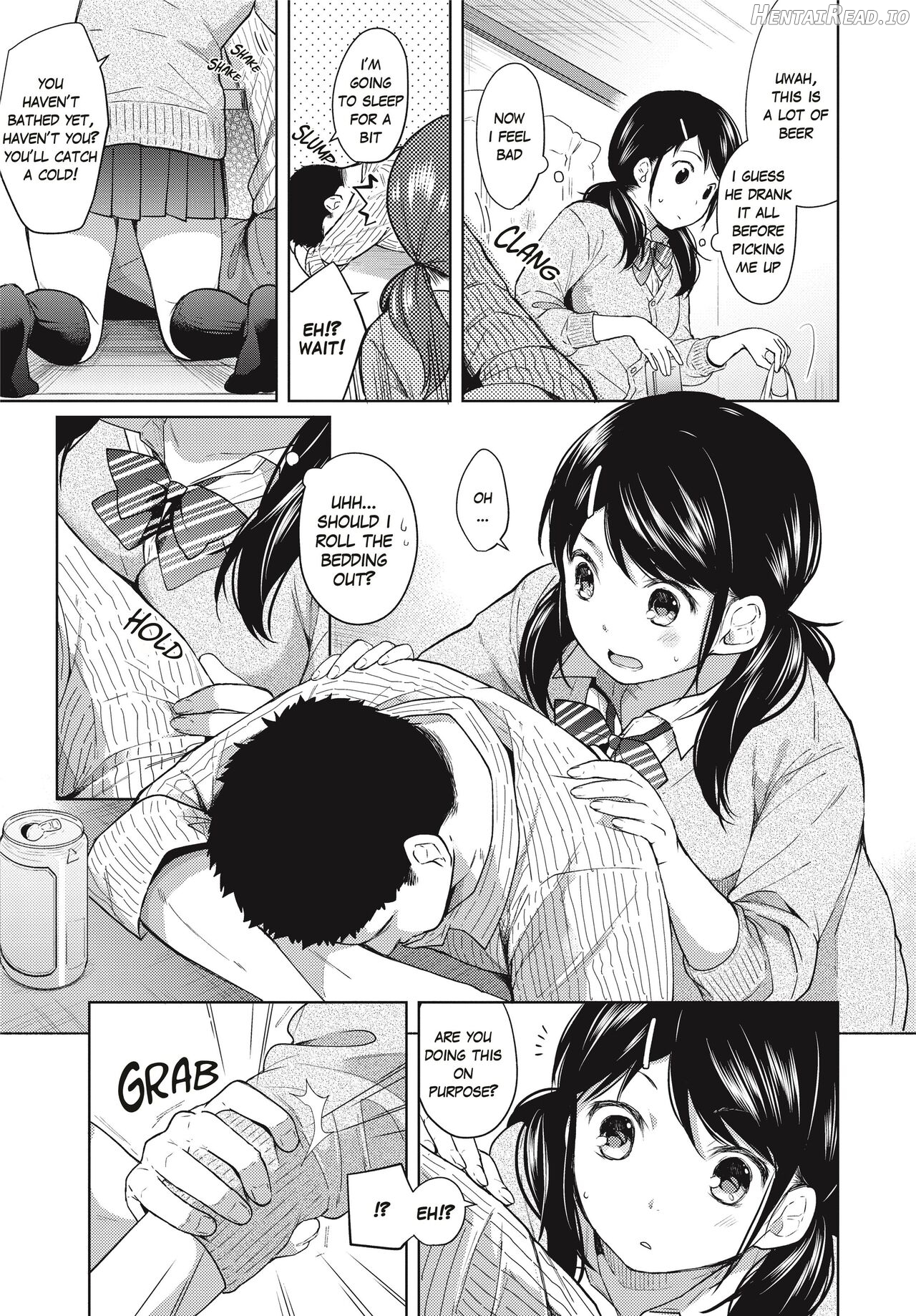 1 Room Apartment + Highschool Girl Suddenly Living Together? Close Contact!? First Sex!!? Ch. 1-13 Chapter 3-4 - page 5