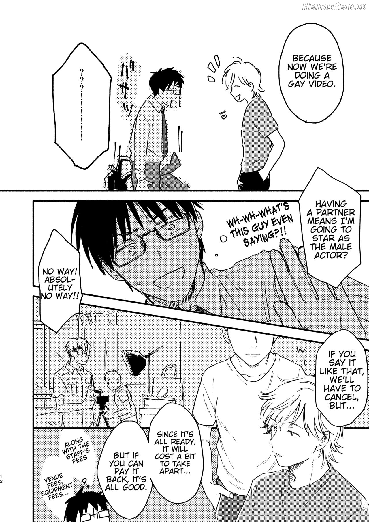 Having Sex With the Straight Salaryman by Dangling a Reward for Him Chapter 1 - page 12
