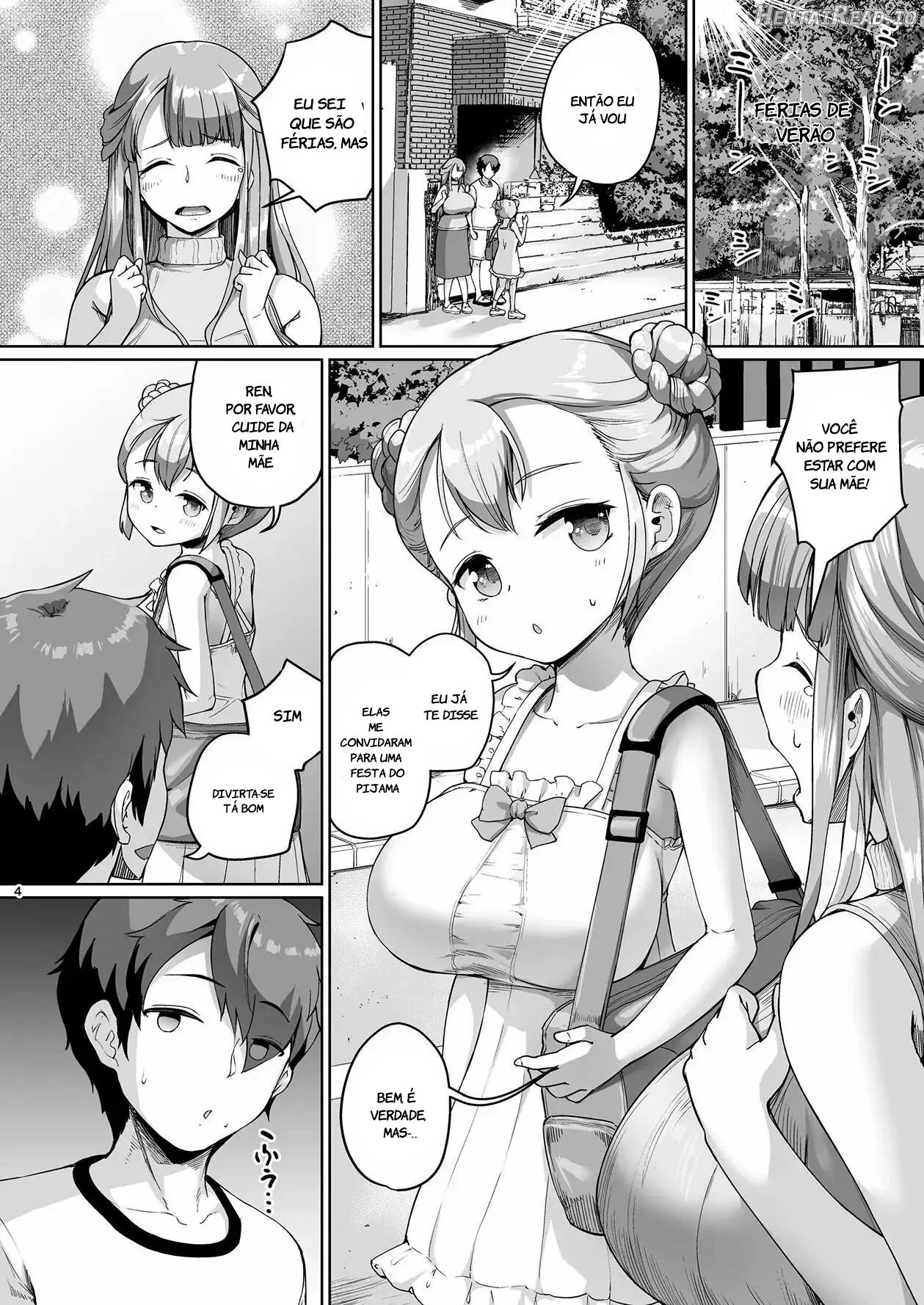 I am indebted to a parent and child with big breasts. Cap 2 Chapter 1 - page 2