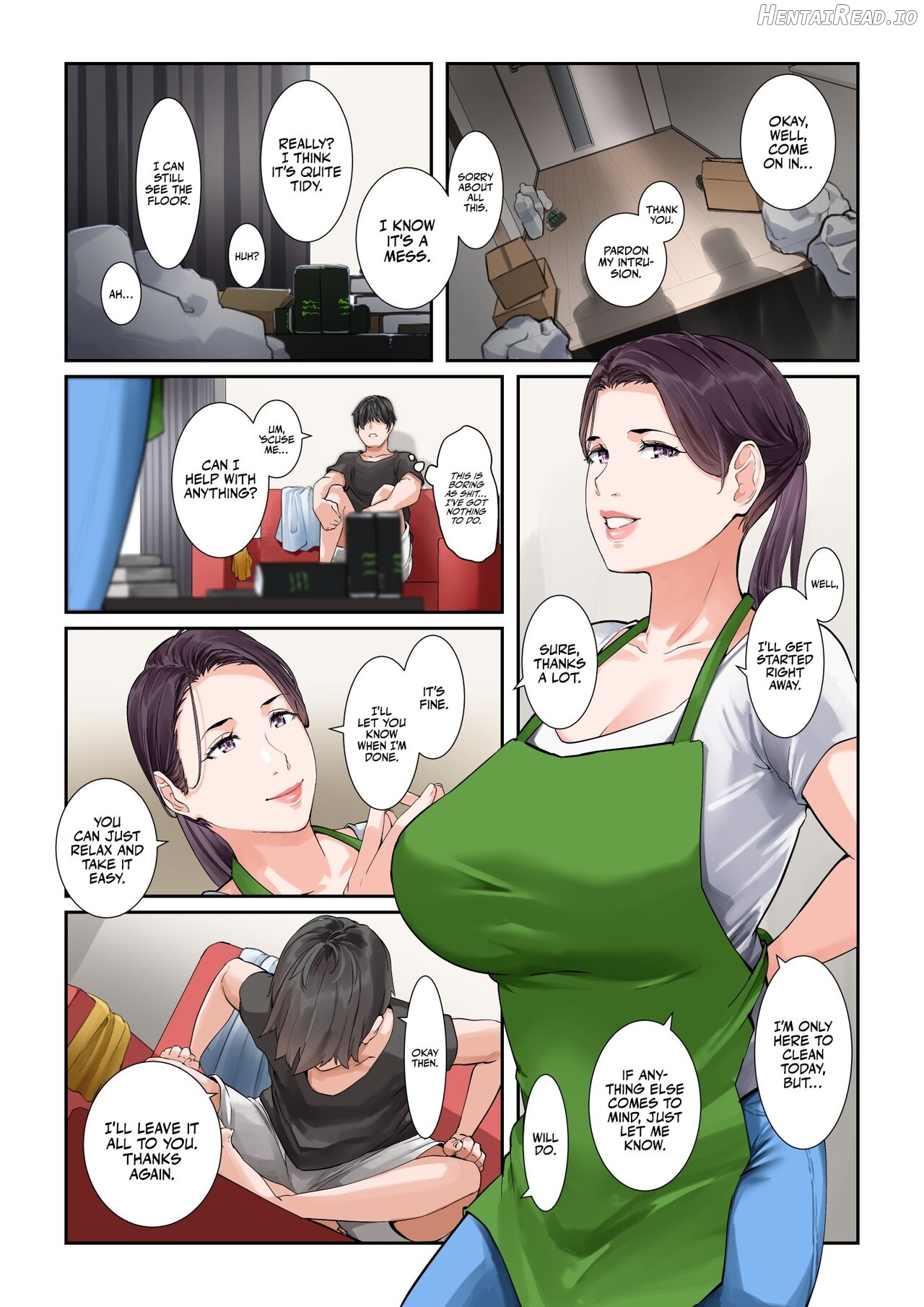 Yurie-san, The Housekeeper Who Will Do Just About Anything Chapter 1 - page 5