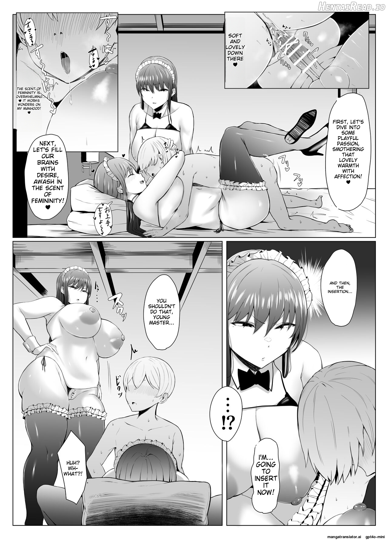 Koushinchou Futago Maid no Ochinpo Lesson Chapter 1 - page 13
