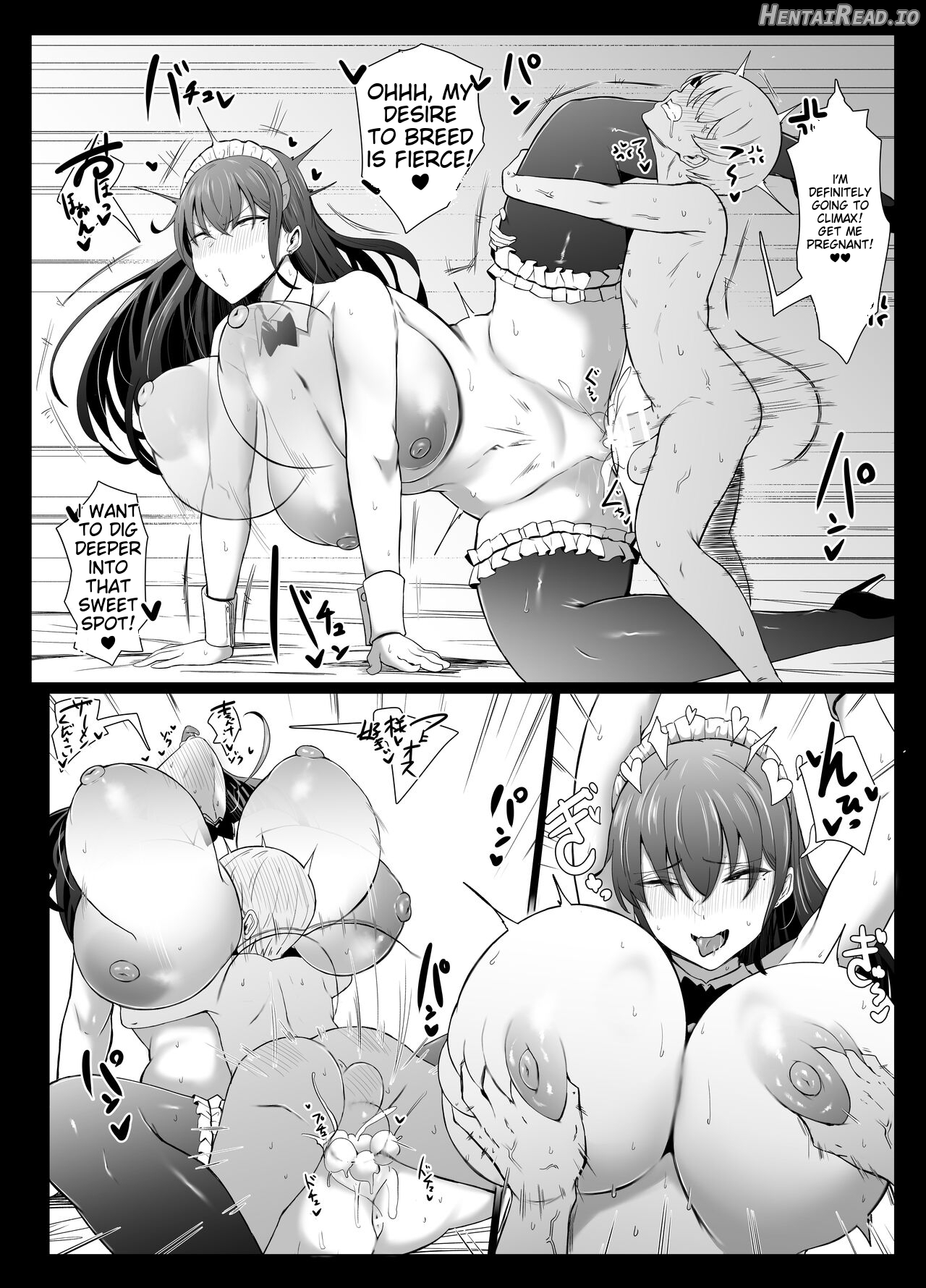 Koushinchou Futago Maid no Ochinpo Lesson Chapter 1 - page 52