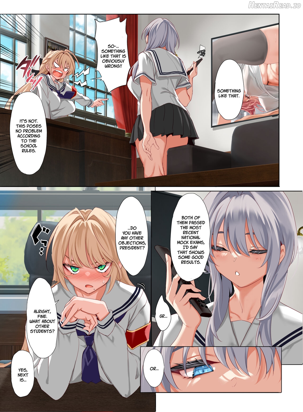 Jogakkou de Otoko Hitori na node Kousoku de Seiyoku no Hakeguchi ni Sareru Nichijou 3-Jigenme Chapter 1 - page 11