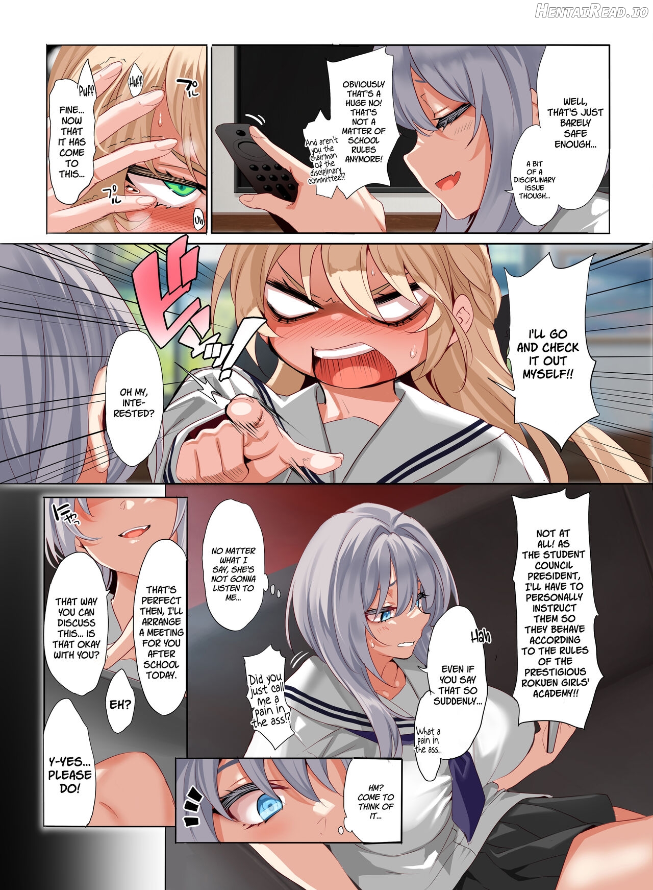 Jogakkou de Otoko Hitori na node Kousoku de Seiyoku no Hakeguchi ni Sareru Nichijou 3-Jigenme Chapter 1 - page 17