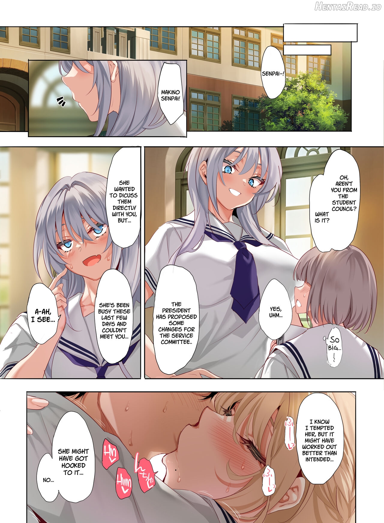 Jogakkou de Otoko Hitori na node Kousoku de Seiyoku no Hakeguchi ni Sareru Nichijou 3-Jigenme Chapter 1 - page 46