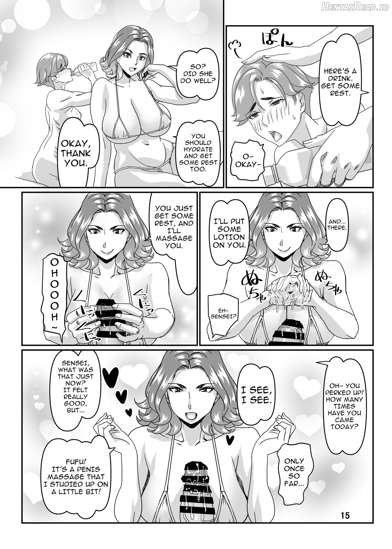 Poolside de Sensei-tachi to Tanoshindemasu 3 Chapter 1 - page 15