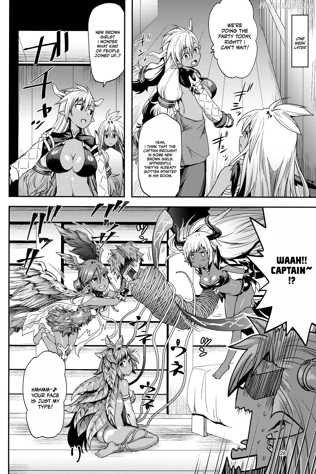 Kasshoku no Utage Chapter 1 - page 27