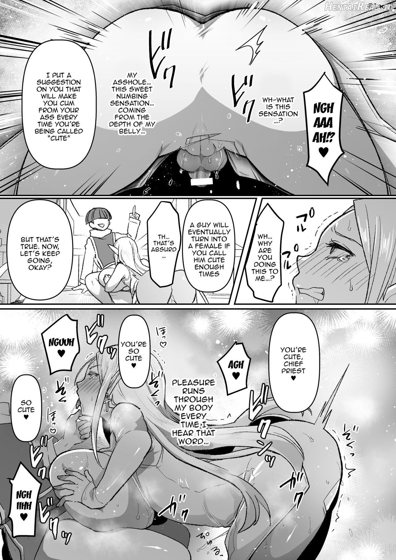 Warui Elf o Shemale ni Shite Kaishin saseru Hanashi Chapter 1 - page 8