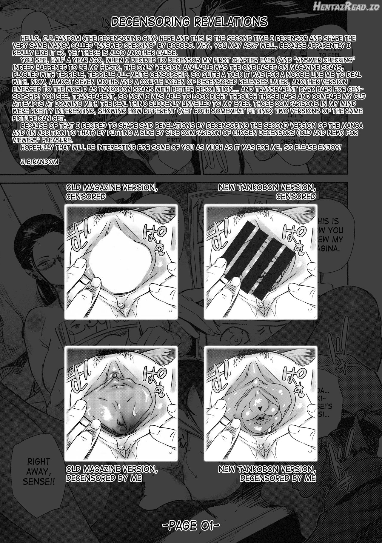 Kotae Awase Chapter 1 - page 21