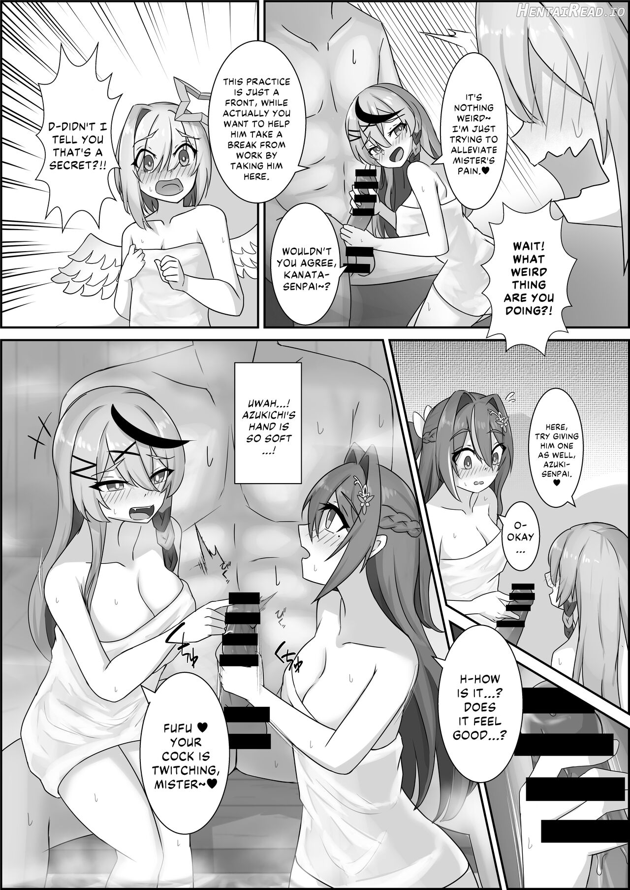 Kanaken Himitsu no Dokidoki Onsen Ryokou Chapter 1 - page 8
