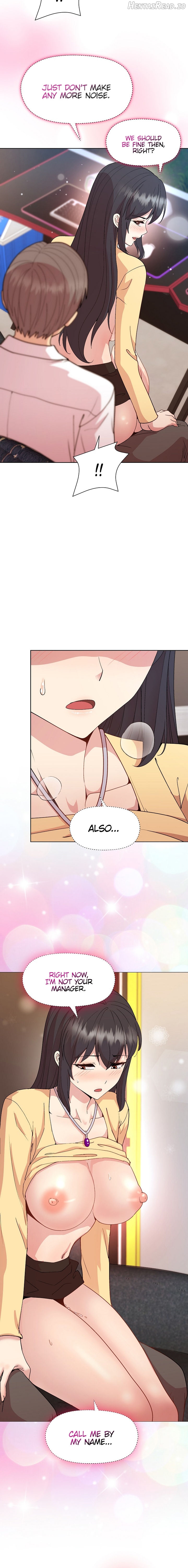Playing a game with my Busty Manager Chapter 47 - page 8