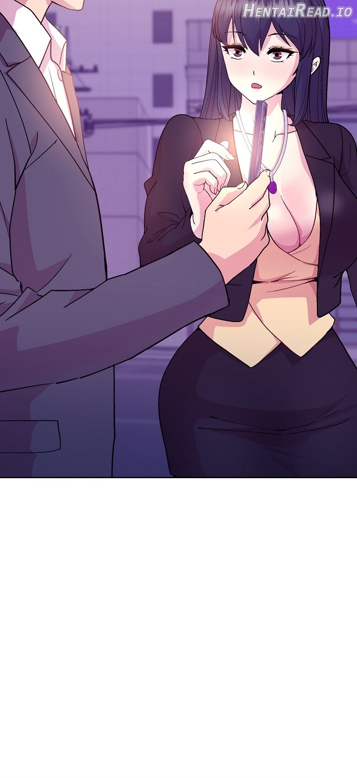 Playing a game with my Busty Manager Chapter 49 - page 12