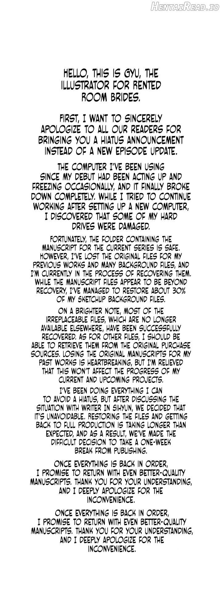 Rented Room Brides Chapter 12.5 - page 1