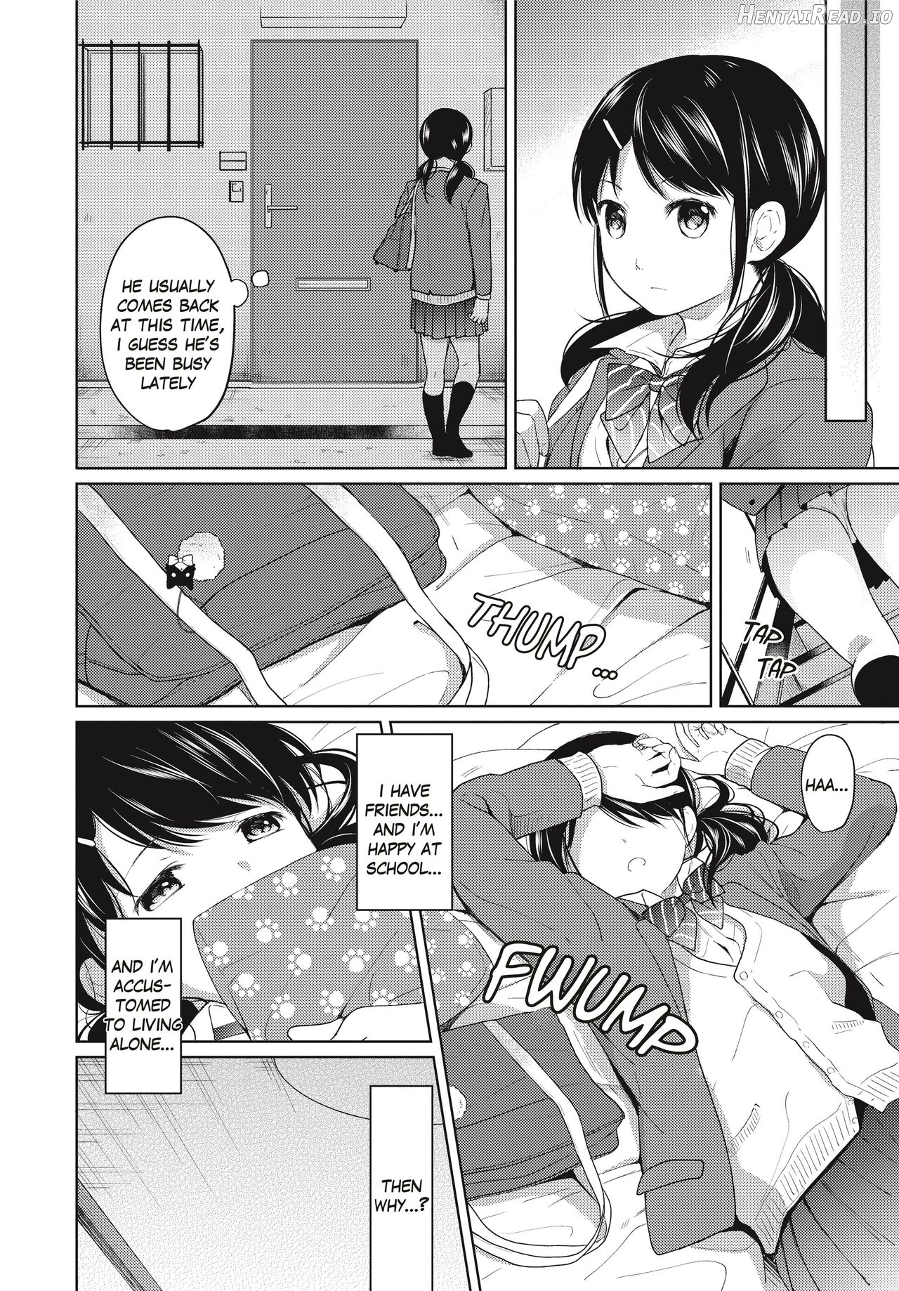 1 Room Apartment + Highschool Girl Suddenly Living Together? Close Contact!? First Sex!!? Ch. 1-13 Chapter 5-6 - page 2