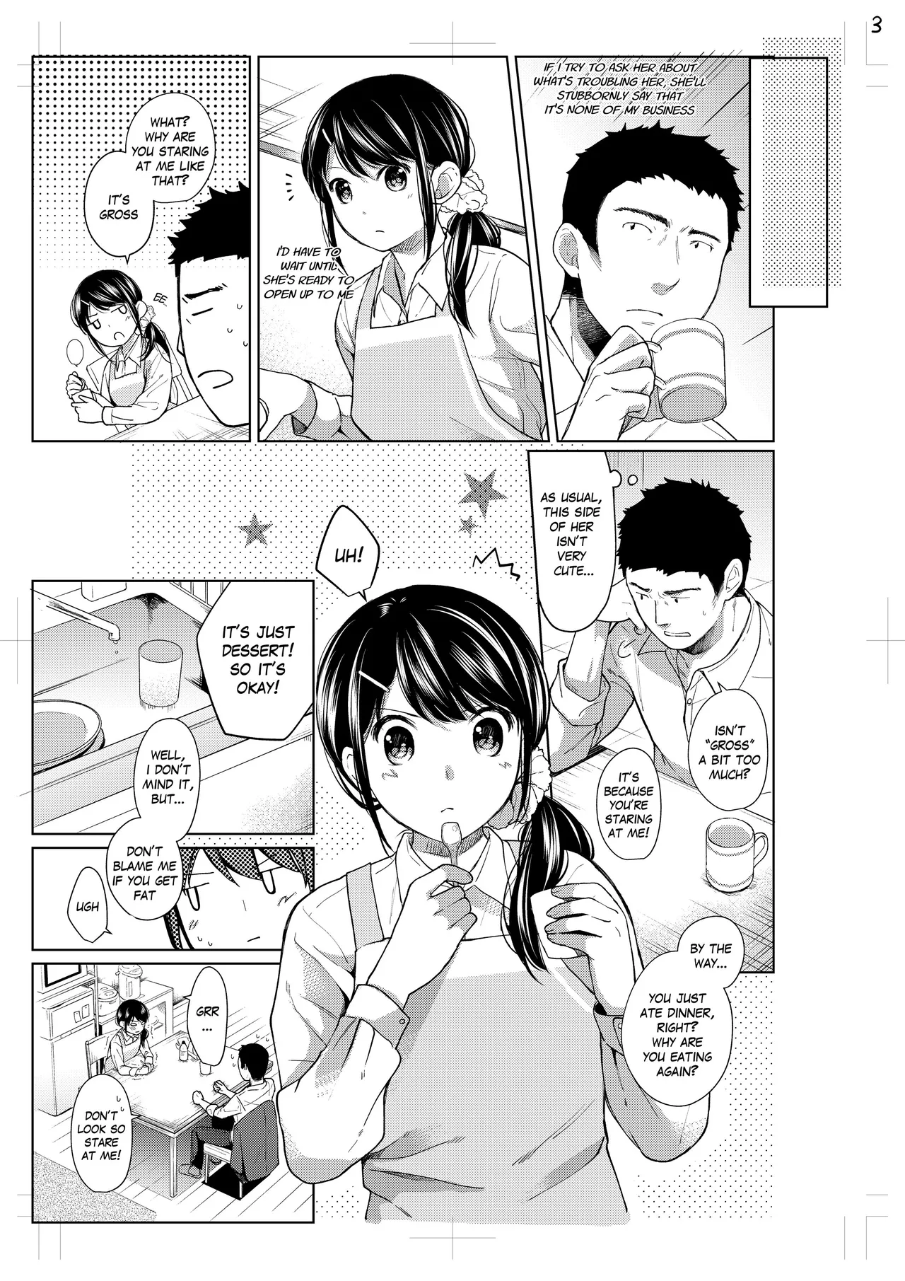 1 Room Apartment + Highschool Girl Suddenly Living Together? Close Contact!? First Sex!!? Ch. 1-13 Chapter 6-8 - page 2