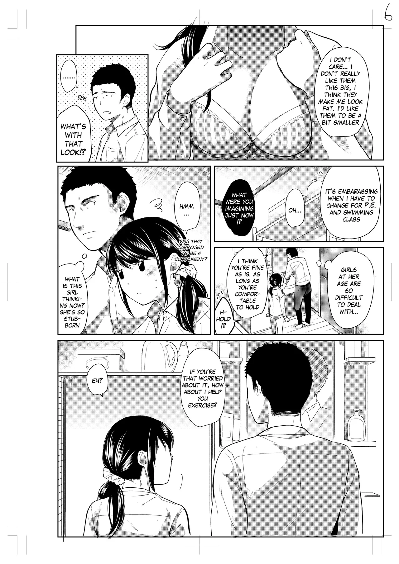 1 Room Apartment + Highschool Girl Suddenly Living Together? Close Contact!? First Sex!!? Ch. 1-13 Chapter 6-8 - page 5