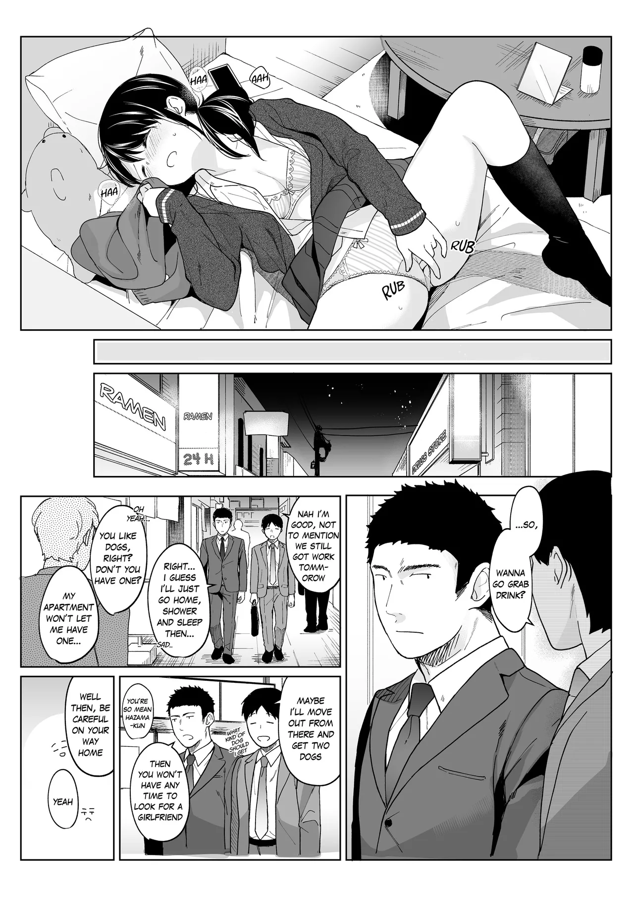 1 Room Apartment + Highschool Girl Suddenly Living Together? Close Contact!? First Sex!!? Ch. 1-13 Chapter 8-10 - page 4