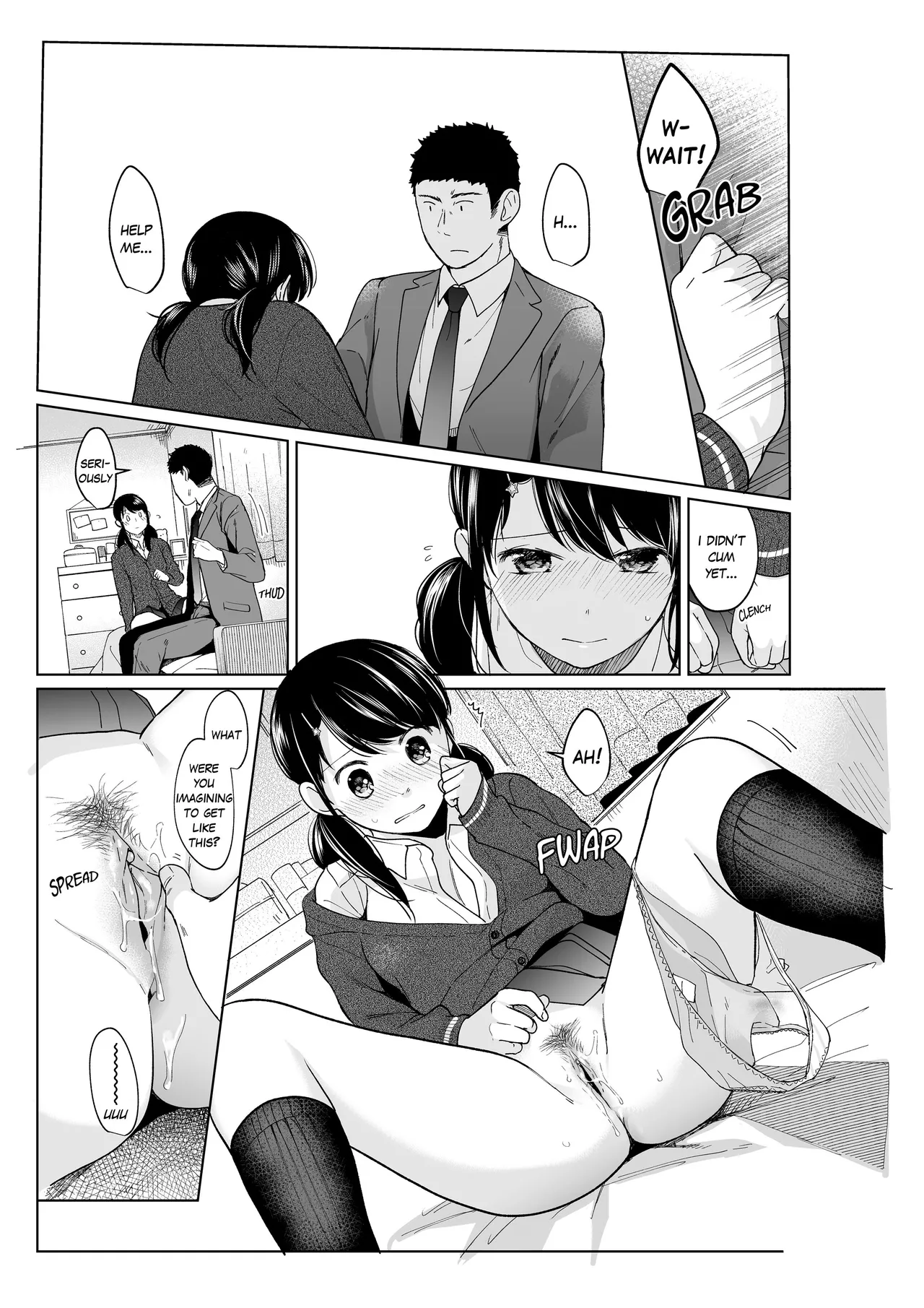 1 Room Apartment + Highschool Girl Suddenly Living Together? Close Contact!? First Sex!!? Ch. 1-13 Chapter 8-10 - page 8