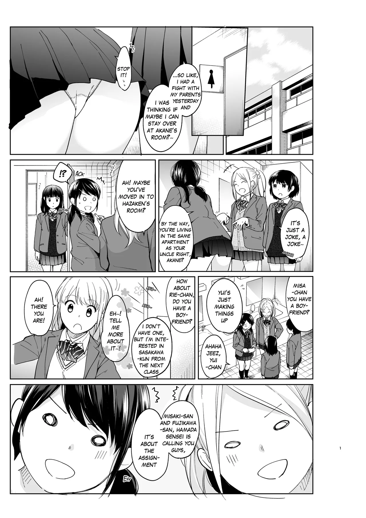 1 Room Apartment + Highschool Girl Suddenly Living Together? Close Contact!? First Sex!!? Ch. 1-13 Chapter 8-10 - page 26