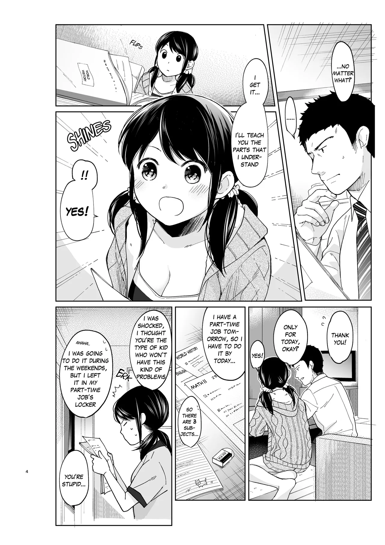 1 Room Apartment + Highschool Girl Suddenly Living Together? Close Contact!? First Sex!!? Ch. 1-13 Chapter 8-10 - page 29