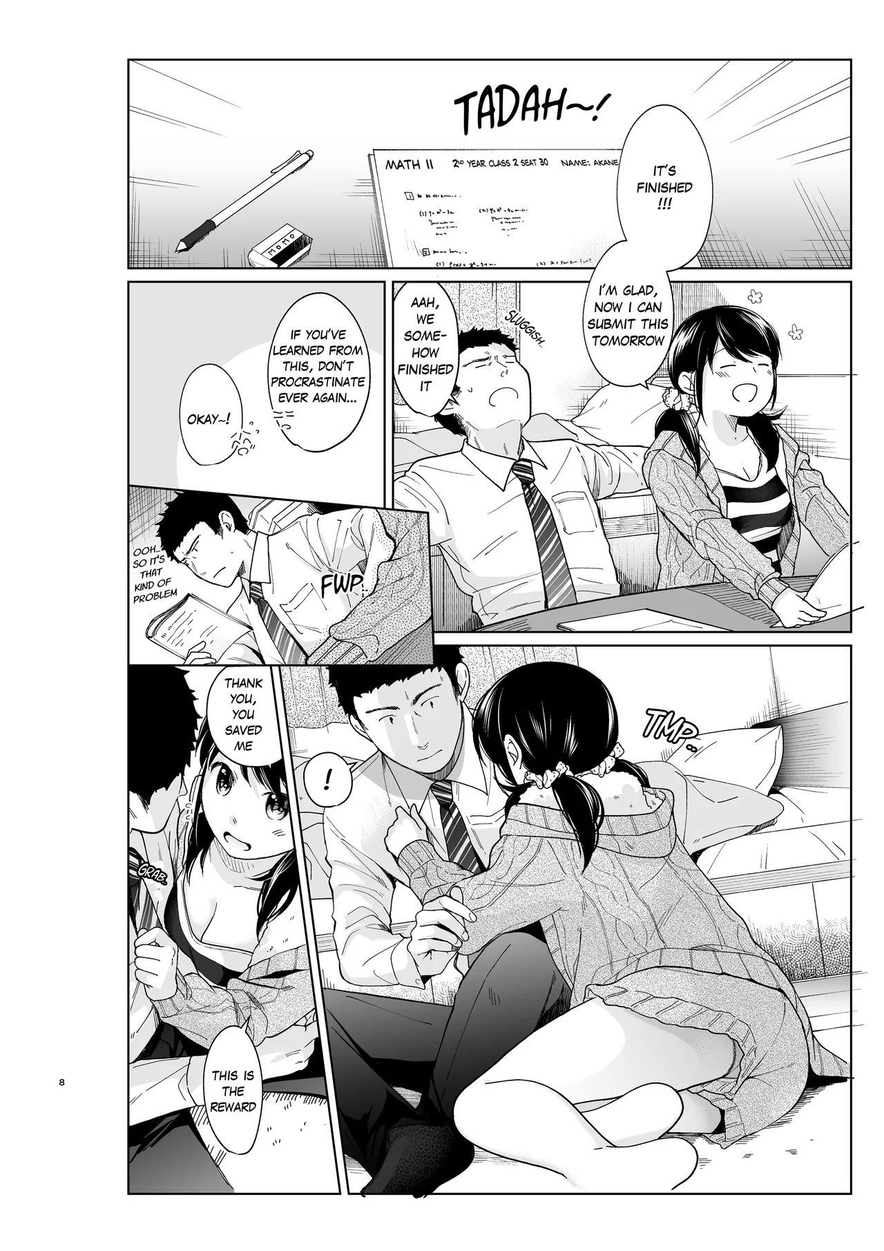 1 Room Apartment + Highschool Girl Suddenly Living Together? Close Contact!? First Sex!!? Ch. 1-13 Chapter 8-10 - page 33