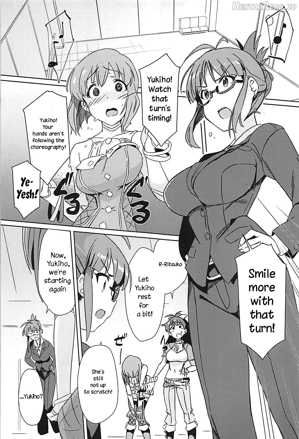 YukiChinpo Futanari Yukiho to Ritsuko ga Lesson Suru Hon Chapter 1 - page 5