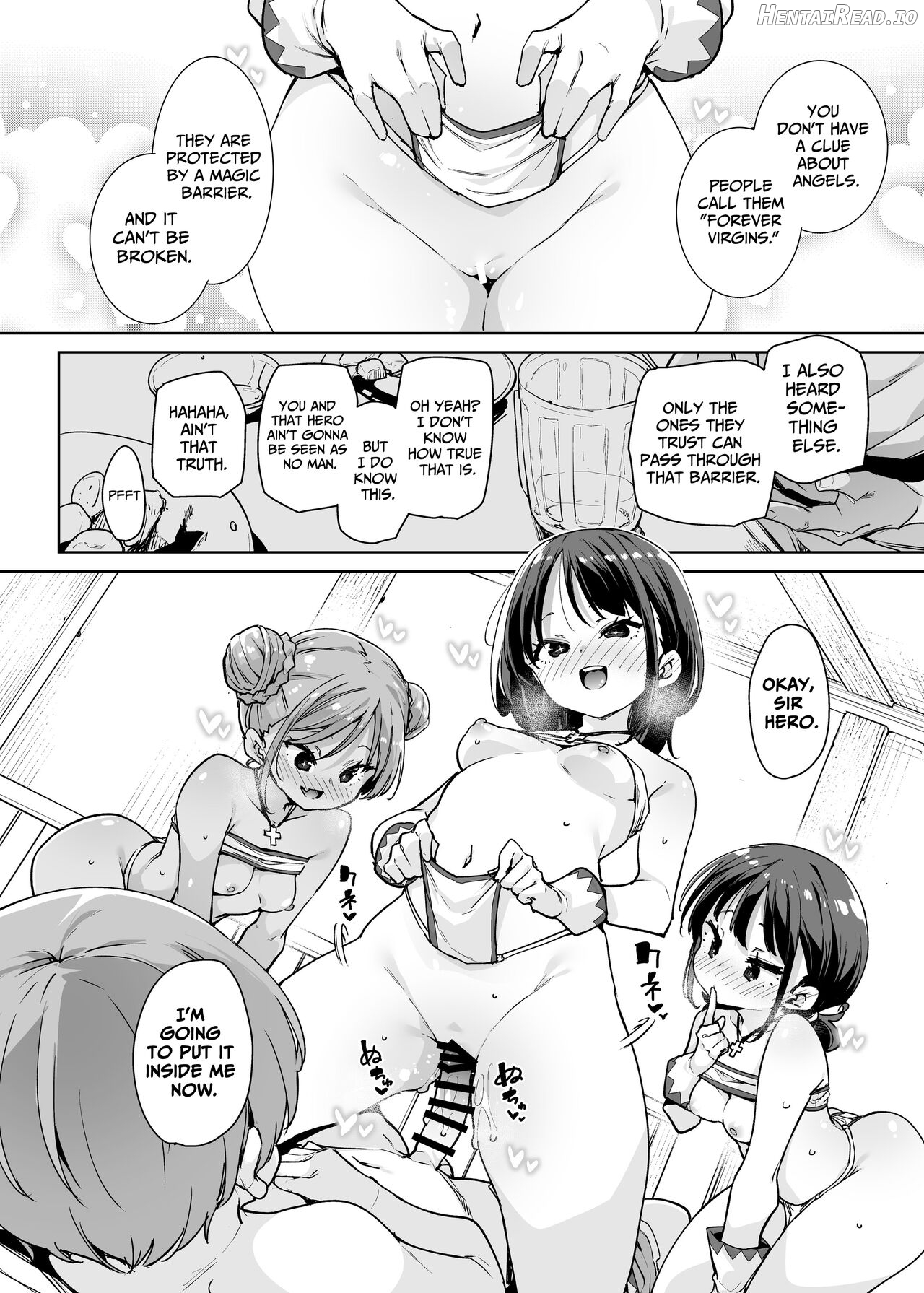 Do H Shiro Mahoutsukai Sannin Tsurete Tabi ga Shitai - Three Ecchi Healer With Me Chapter 1 - page 11